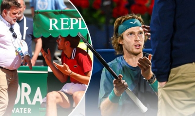 Tennis player tantrums and umpire clashes: Andrey Rublev and Rafael Nadal the latest to lose their cool