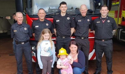 Two-year-old girl from Scotland saved her neighbours from flat fire