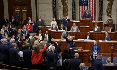 Crucial $60.8bn Ukraine aid package approved by US House of Representatives after months of deadlock