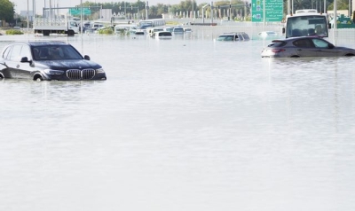 &#039;Carnage&#039; at Dubai airport as UAE hit by &#039;heaviest rainfall in 75 years&#039;